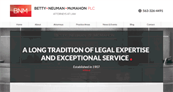 Desktop Screenshot of bettylawfirm.com