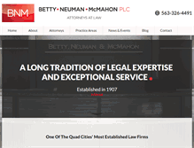 Tablet Screenshot of bettylawfirm.com